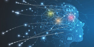 illustration of abstract artificial intelligence