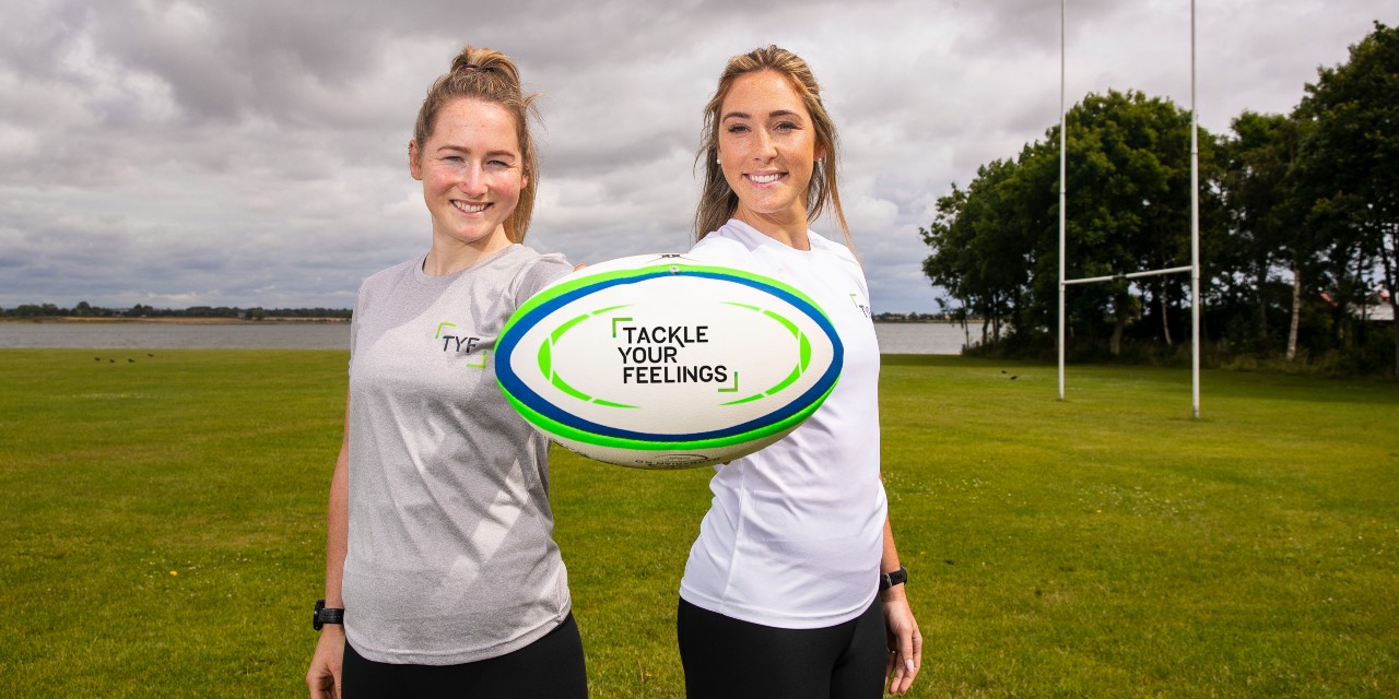 Rugby players Eimear and Ailish Considine