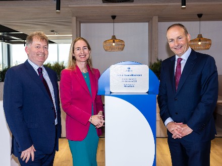 An Taoiseach Micheál Martin officially opening Zurich House in Blackrock