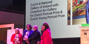 Zurich Insurance and National Gallery of Ireland receiving Best Long-Term Partnership award