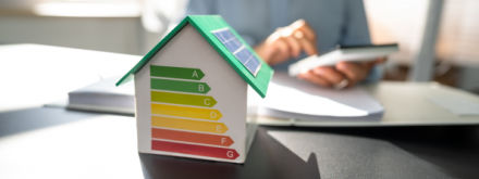 Energy efficient house BER rating