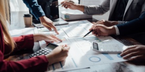 fund managers at a meeting