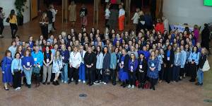 woman in business event