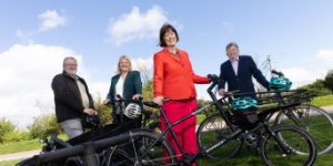 Deirdre Mortell, CEO, Rethink Ireland and Anthony Brennan, CEO, Zurich Ireland at the launch of the Rethink Ireland Sustainability Step-Up Fund