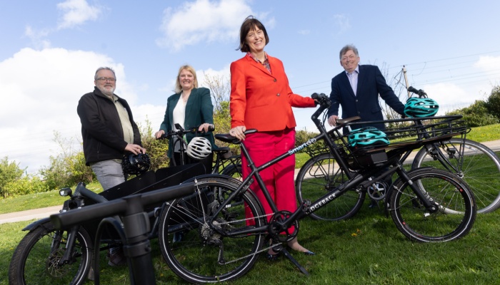 Deirdre Mortell, CEO, Rethink Ireland and Anthony Brennan, CEO, Zurich Ireland at the launch of the Rethink Ireland Sustainability Step-Up Fund