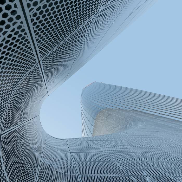 contemporary building skyline
