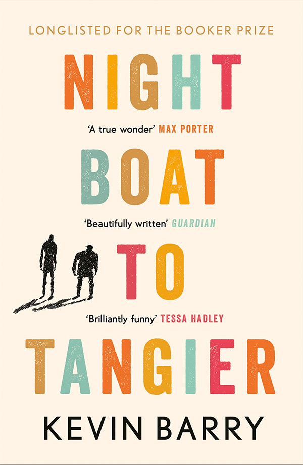 Night Boat To Tangier Book Cover by Kevin Barry
